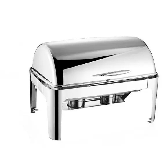 13QT Roll Top Chafing Dishes for Buffet Catering Food Warmer for Parties, Birthday, Wedding, Christmas