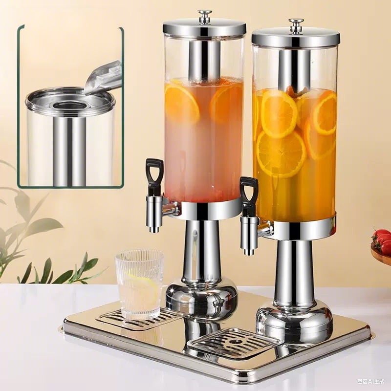 High Quality Buffer Ware Fruit Drink Juice Dispenser 3Liter 6Liter Beverages Dispenser Commercial Juice Dispenser